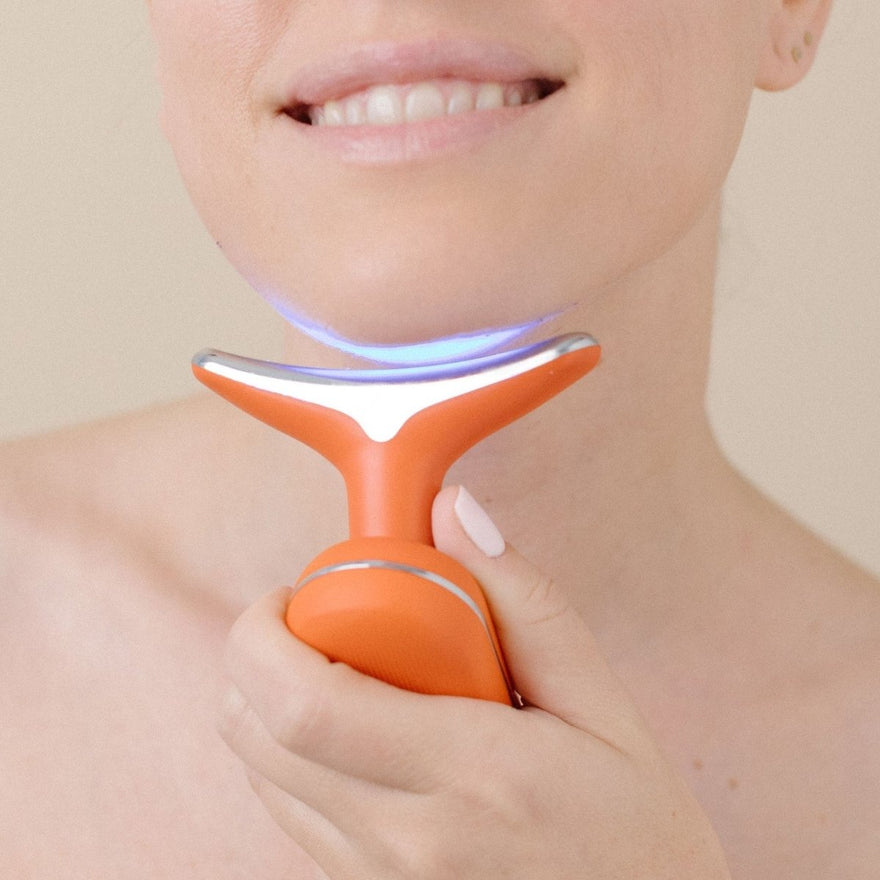 Cómo prevenir y tratar el envejecimiento del cuello con ayuda de microcorrientes (EMS) - Masderm Cosmética