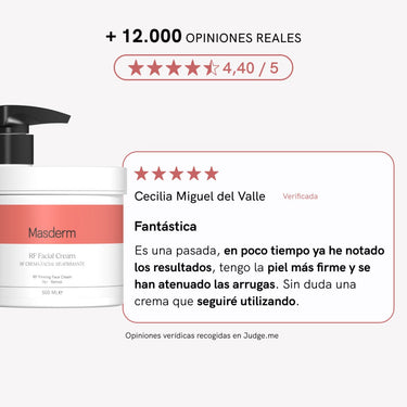 RF Facial Cream - Masderm Cosmética