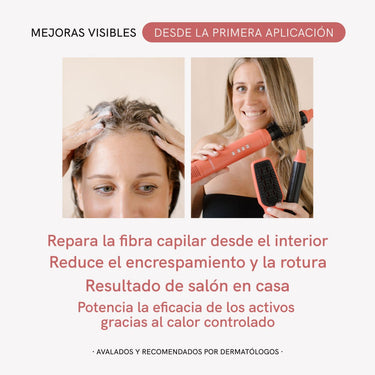 Tratamiento Reparador y Antiencrespamiento Capilar - Masderm Cosmética