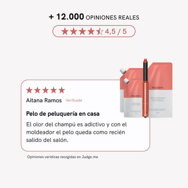 Tratamiento Reparador y Antiencrespamiento Capilar - Masderm Cosmética